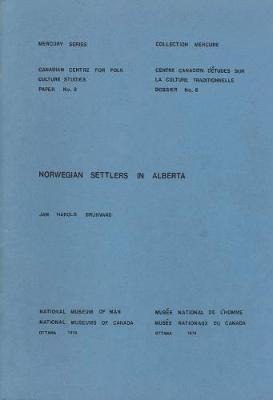 Cover of Norwegian settlers in Alberta