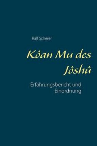 Cover of Koan Mu Des Joshu