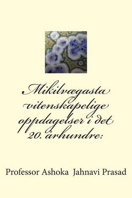 Book cover for Mikilvaegasta vitenskapelige oppdagelser i det 20. arhundre