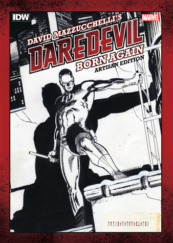 Book cover for David Mazzucchelli’s Daredevil Born Again Artisan Edition