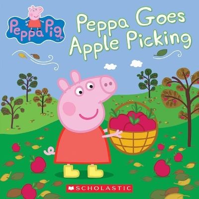 Book cover for Peppa Goes Apple Picking (Peppa Pig)