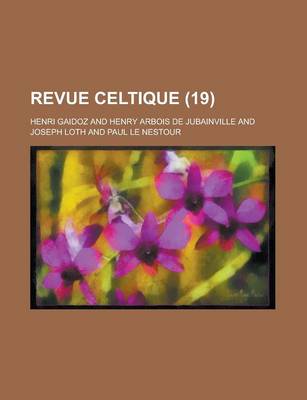 Book cover for Revue Celtique (19 )