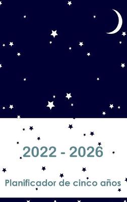 Book cover for 2022-2026 Cinco ano planificador