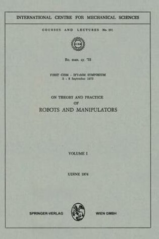 Cover of On Theory and Practice of Robots and Manipulators