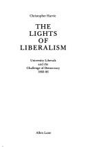 Book cover for The Lights of Liberalism