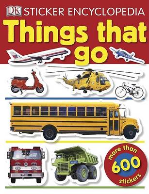 Book cover for Sticker Encyclopedia: Things That Go