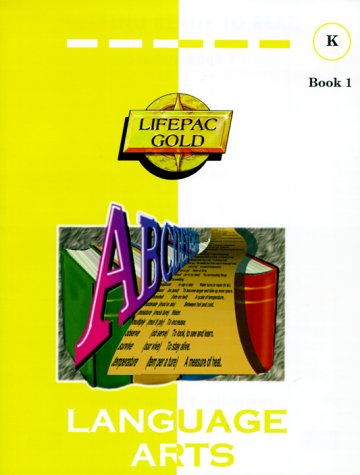 Book cover for Lifepac Language Arts K Book 1 Student