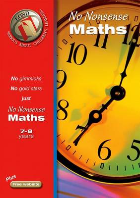 Book cover for Bond No Nonsense Maths 7-8 Years