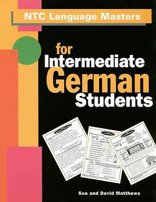 Book cover for Learning Aid: Lang Masters Intermediate German