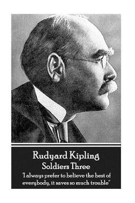 Book cover for Rudyard Kipling - Soldiers Three