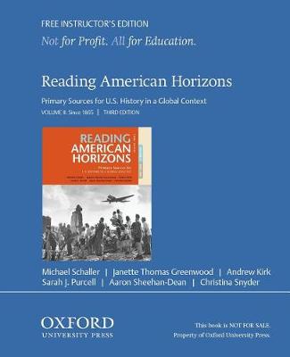 Book cover for Reading American Horizons