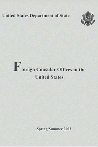 Cover of Foreign Consular Offices in the United States