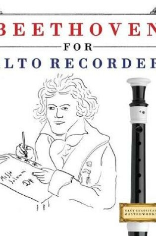 Cover of Beethoven for Alto Recorder