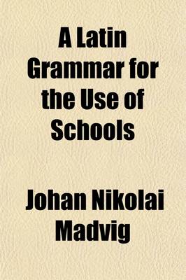 Book cover for Madvig's Latin Grammar