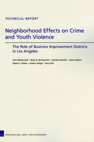 Cover of Neighborhood Effects on Crime and Youth Violence