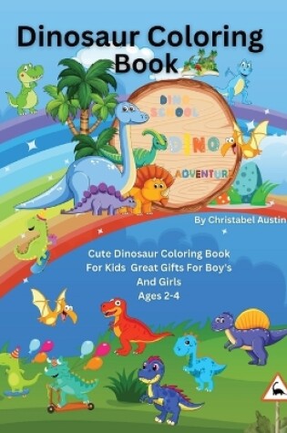 Cover of Dinosaur Coloring Book Club