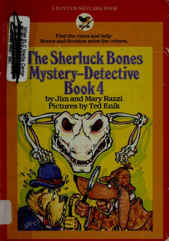 Book cover for The Sherluck Bones Mystery-Detective Book 4