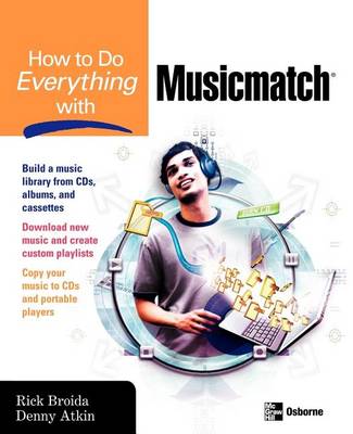 Book cover for How to Do Everything with Musicmatch
