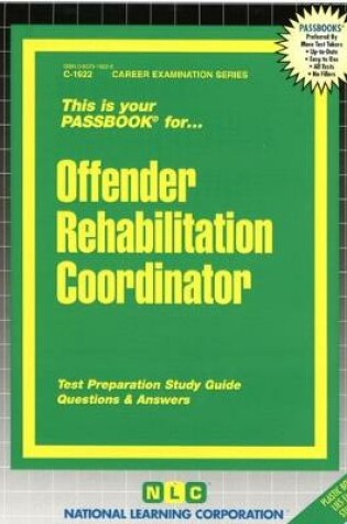 Cover of Offender Rehabilitation Coordinator