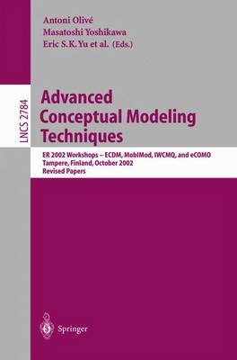 Cover of Advanced Conceptual Modeling Techniques