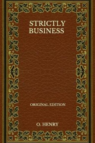 Cover of Strictly Business - Original Edition