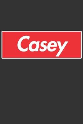 Book cover for Casey