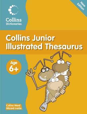 Book cover for Collins Junior Illustrated Thesaurus