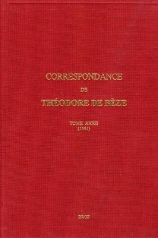 Cover of Theodore de Beze