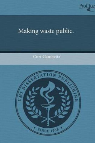 Cover of Making Waste Public