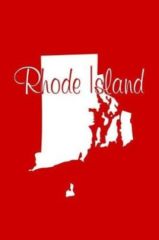 Cover of Rhode Island - Red Lined Notebook with Margins