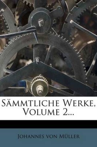 Cover of Sammtliche Werke, Volume 2...