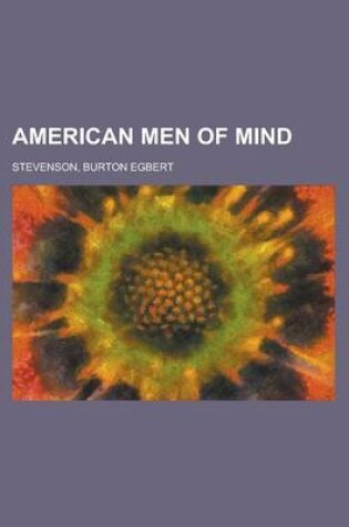 Cover of American Men of Mind