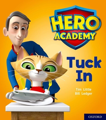 Book cover for Hero Academy: Oxford Level 1+, Pink Book Band: Tuck In