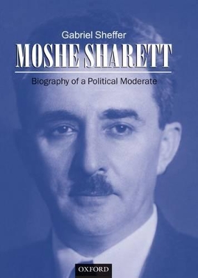 Book cover for Moshe Sharett