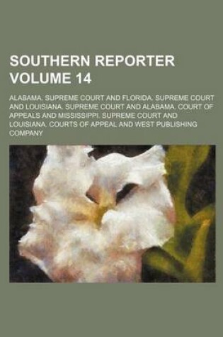 Cover of Southern Reporter Volume 14