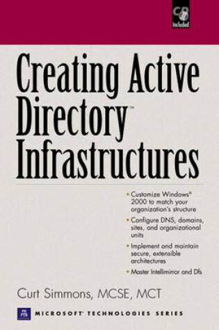 Cover of Creating Active Directory Infrastructures