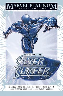 Book cover for Marvel Platinum Edition: The Definitive Silver Surfer