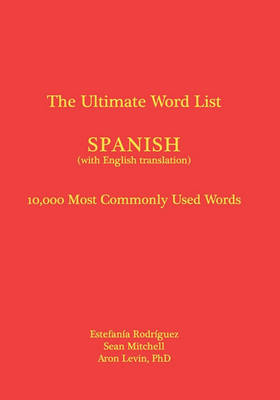 Book cover for The Ultimate Word List - Spanish