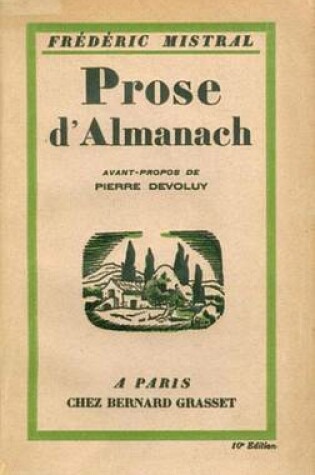 Cover of Prose D'Almanach