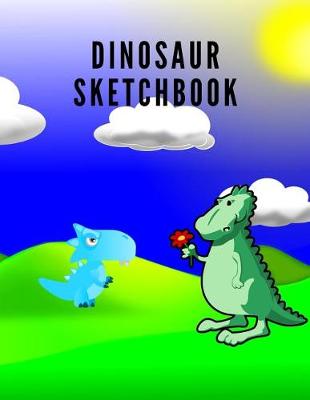Book cover for Dinosaur sketchbook