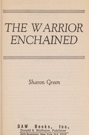 Cover of Green Sharon : Terrilian II: the Warrior Enchained