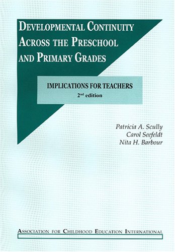 Book cover for Developmental Continuity Across Preschool and Primary Grades