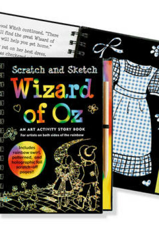 Cover of Wizard of Oz Scratch and Sketch