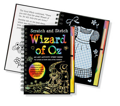 Book cover for Wizard of Oz Scratch and Sketch