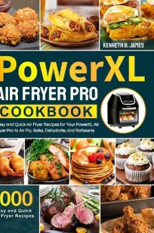 Cover of PowerXL Air Fryer Pro Cookbook