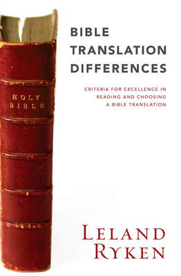 Book cover for Bible Translation Differences