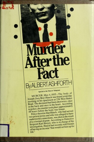 Cover of Murder After the Fact