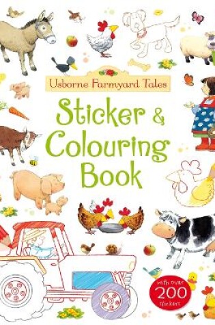 Cover of Farmyard Tales Sticker and Colouring book