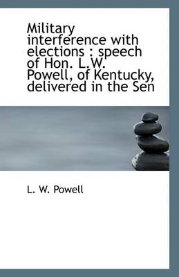 Book cover for Military interference with elections