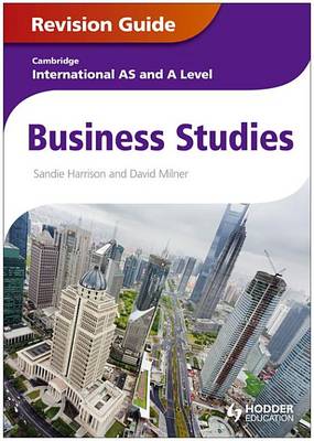 Book cover for Cambridge International AS and A Level Business Studies Revision Guide